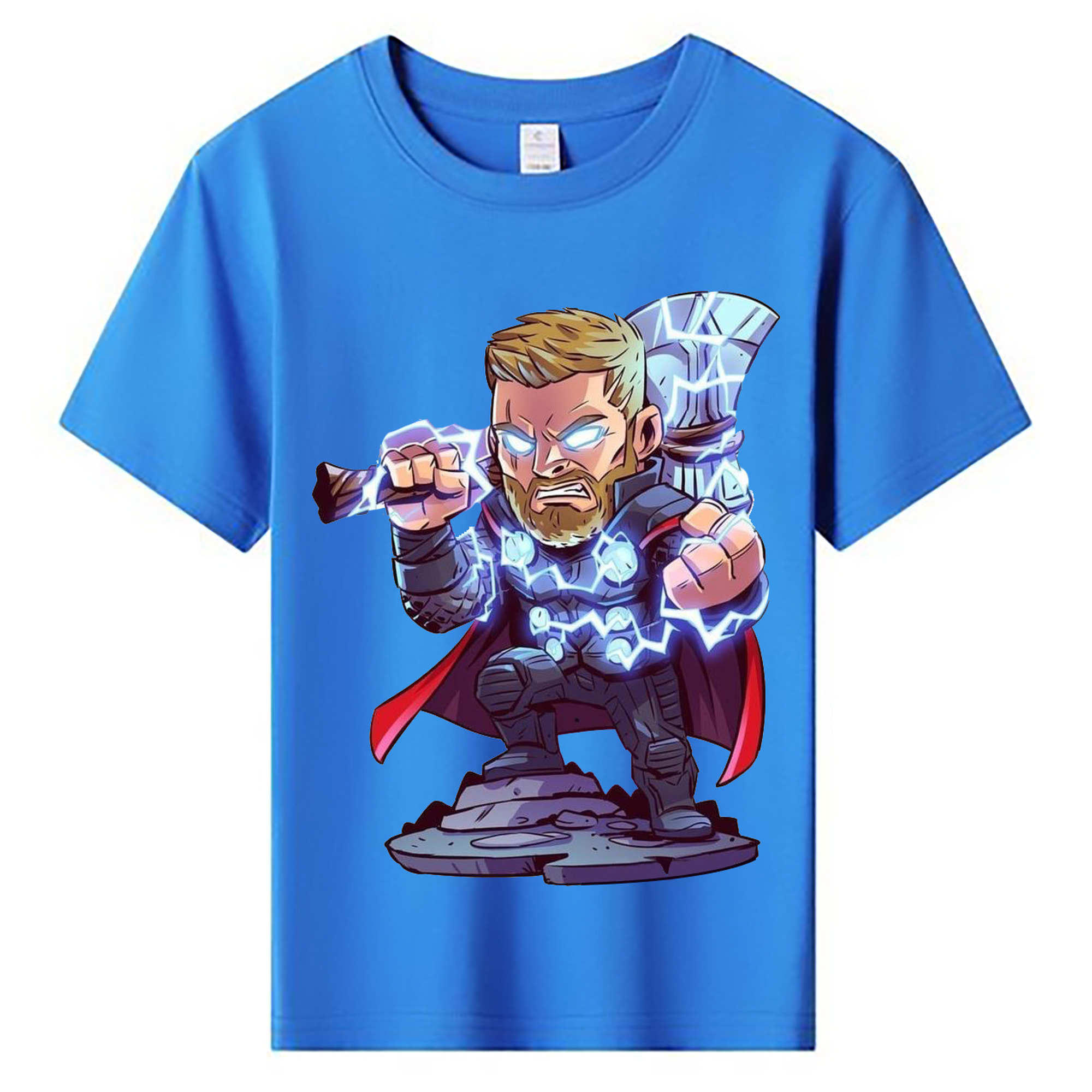 （画像用） アベンジャーズ The Avengers 綿100％キッズTシャツ（フロントプリント）
